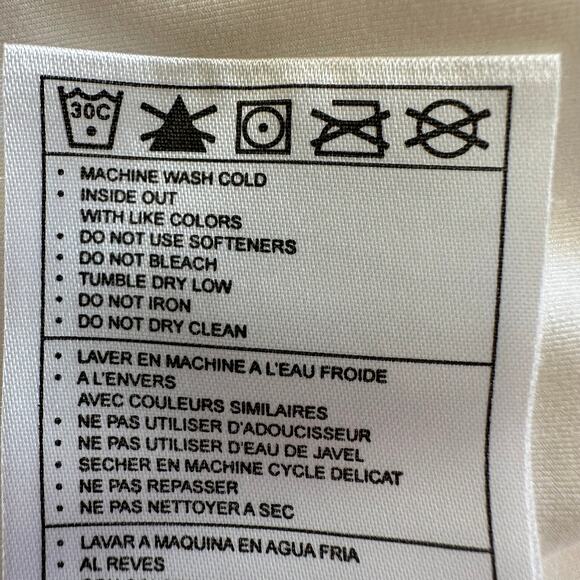 Nike Golf Skort Dri Fit Active Tennis Golf Pickleball Pockets White Womens Large - Picture 8 of 12